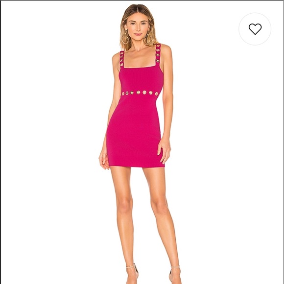Jocelyn Dress NBD Hot Pink - Picture 1 of 3